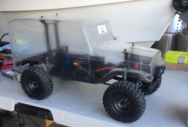 trx4 land cruiser body